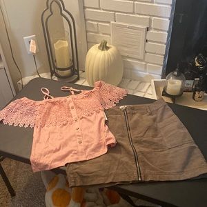 Women’s Miniskirt Outfit